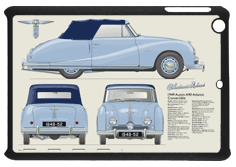 Austin A90 Atlantic Convertible 1949-52 Small Tablet Covers